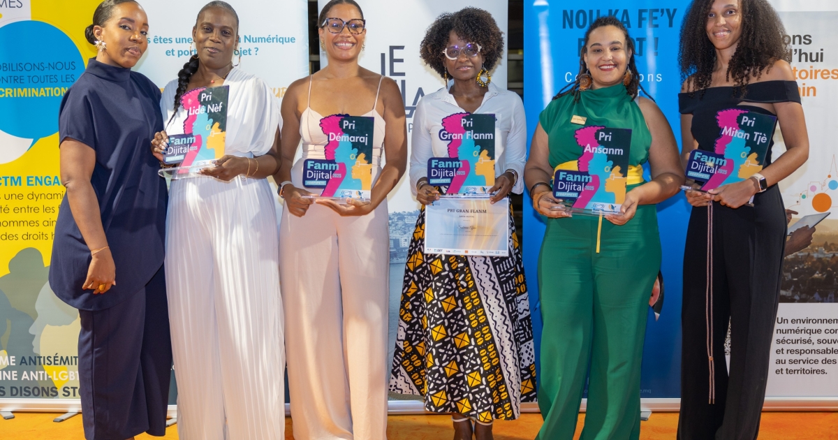     Concours Fanm Dijital : Sabrina Ajax décroche le Grand Prix de la 5ème édition


