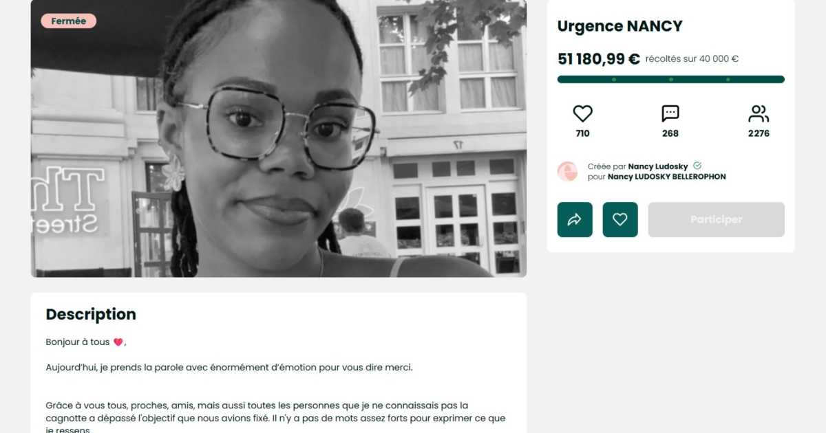     Cagnotte pour Nancy : « ma fille a vraiment un cancer » insiste sa mère face aux rumeurs

