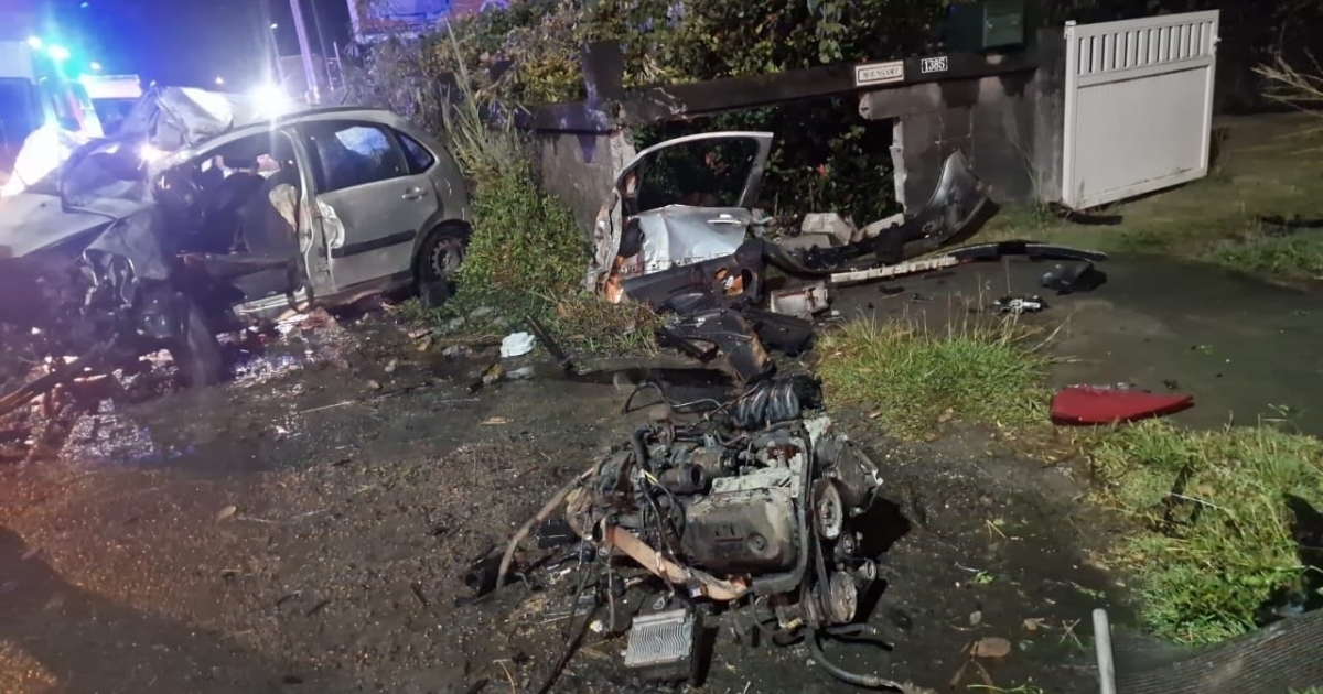     Violent accident mortel à Dampierre au Gosier : un mort et trois blessés

