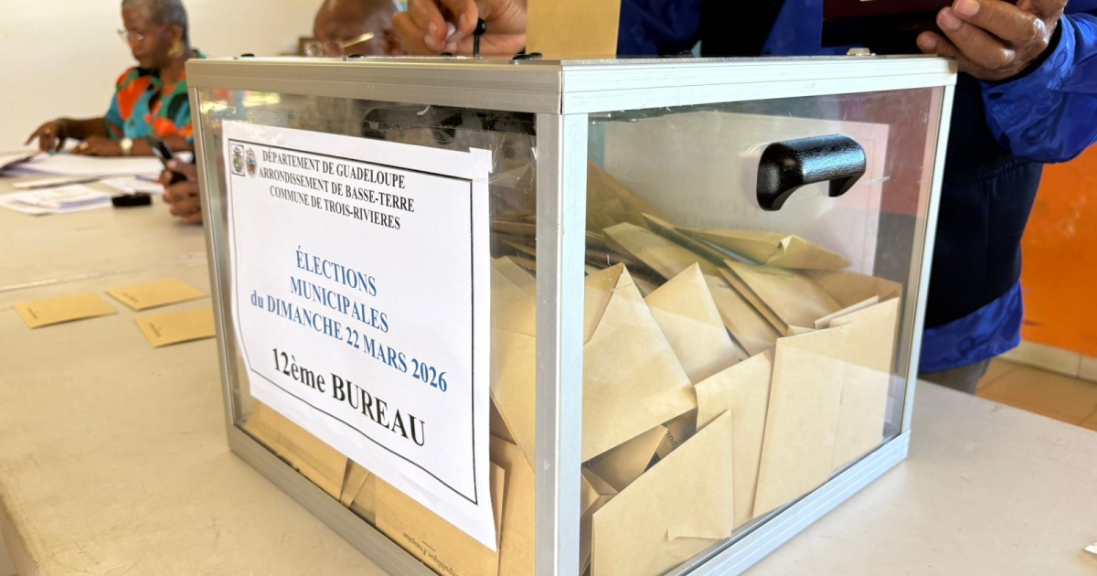      Municipales 2026 : 56,11% de participation globale au second tour en Guadeloupe

