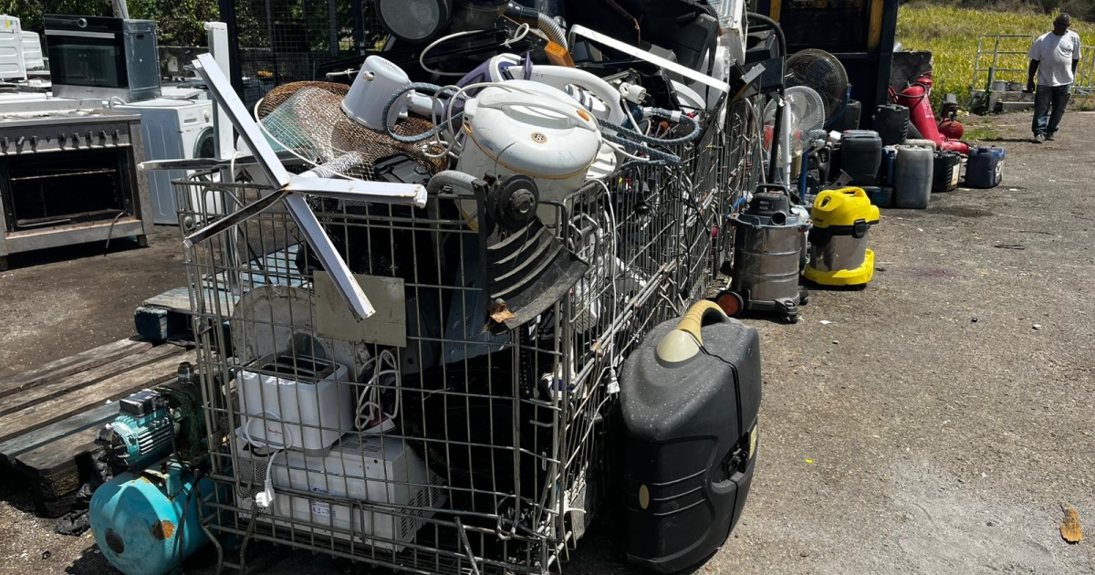     La Martinique dépasse la moyenne nationale de déchets électriques et électroniques

