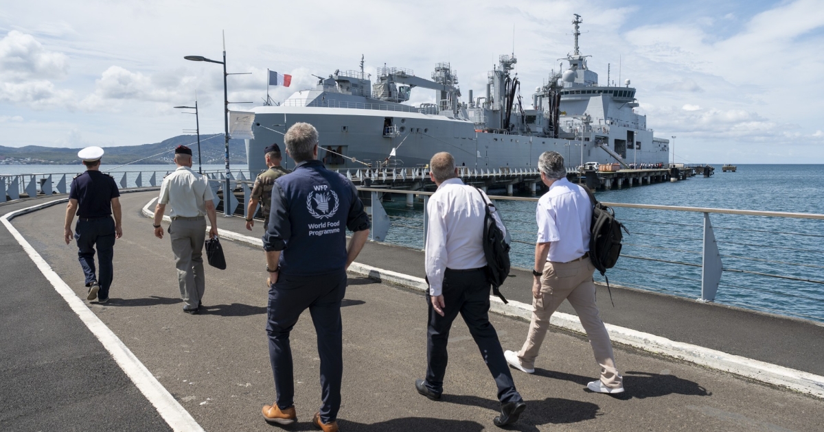     Le BRF Jacques Stosskopf de la Marine Nationale fait une dernière escale à Fort-de-France

