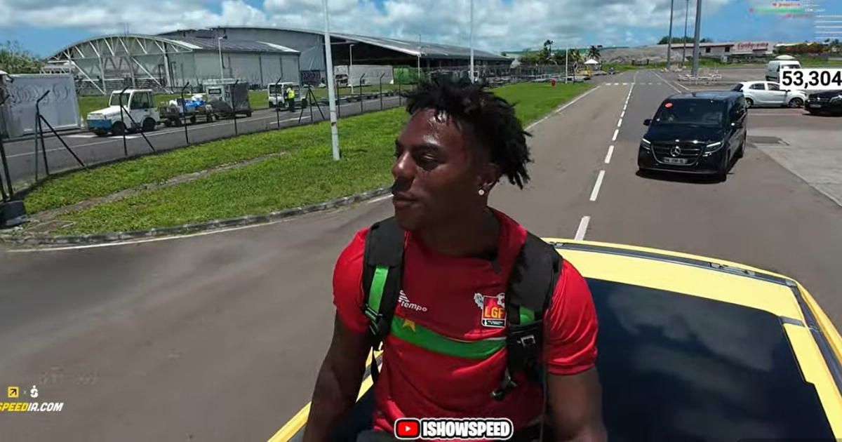     L’influenceur américain IShowSpeed est arrivé en Guadeloupe, étape de son "Caribbean Tour"

