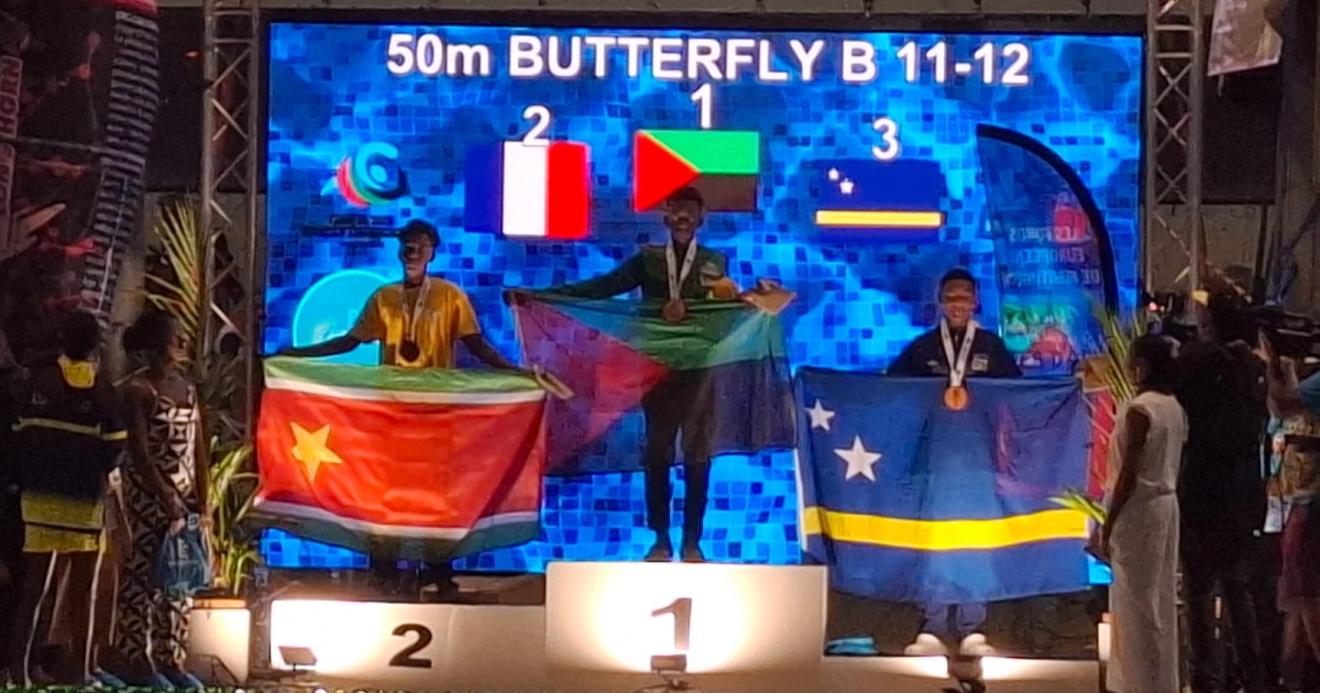     Carifta de natation 2026 : deux médailles supplémentaires pour la Guadeloupe, le Martiniquais Lucas Wato brille encore

