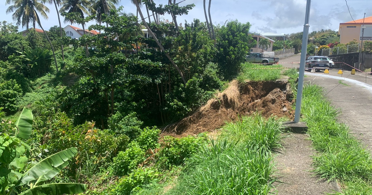 Au Marigot, Julien Moreau doit quitter sa maison après le glissement de terrain du 15 avril