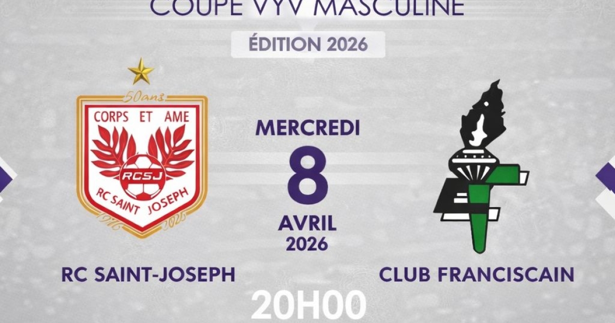     Football, Coupe VYV : Le choc des Titans au stade Louis Achille 

