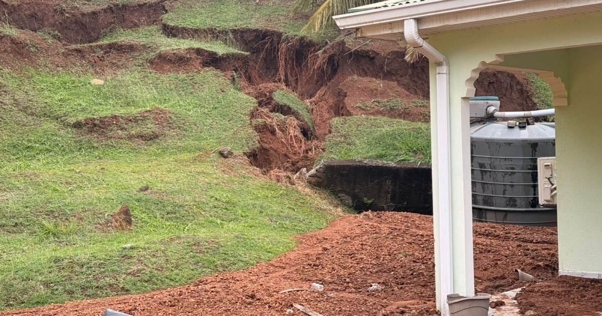     Le Marigot : des glissements de terrain après les pluies diluviennes : « c'était effrayant ! »


