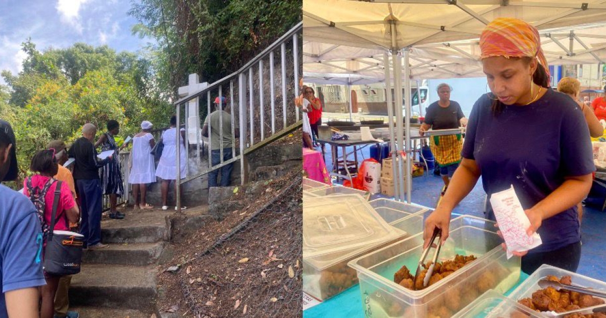     Au Calvaire de Fort-de-France, Chemin de Croix et accras pour Vendredi Saint

