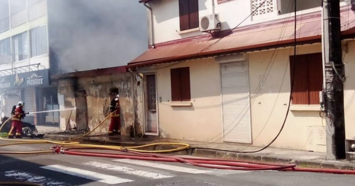     Un incendie se déclare dans le bourg du Moule

