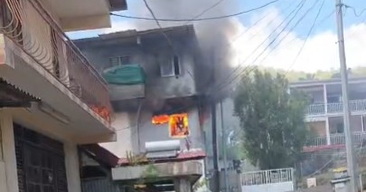     Trois incendies en quelques heures en Martinique, une maison fortement endommagée à Schoelcher

