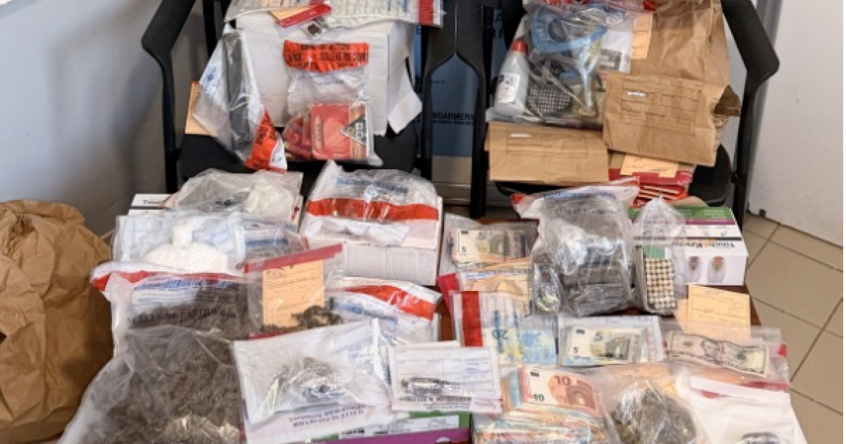     Trafic de drogue à Sainte-Marie et au Robert : la tête de réseau opérait depuis la prison

