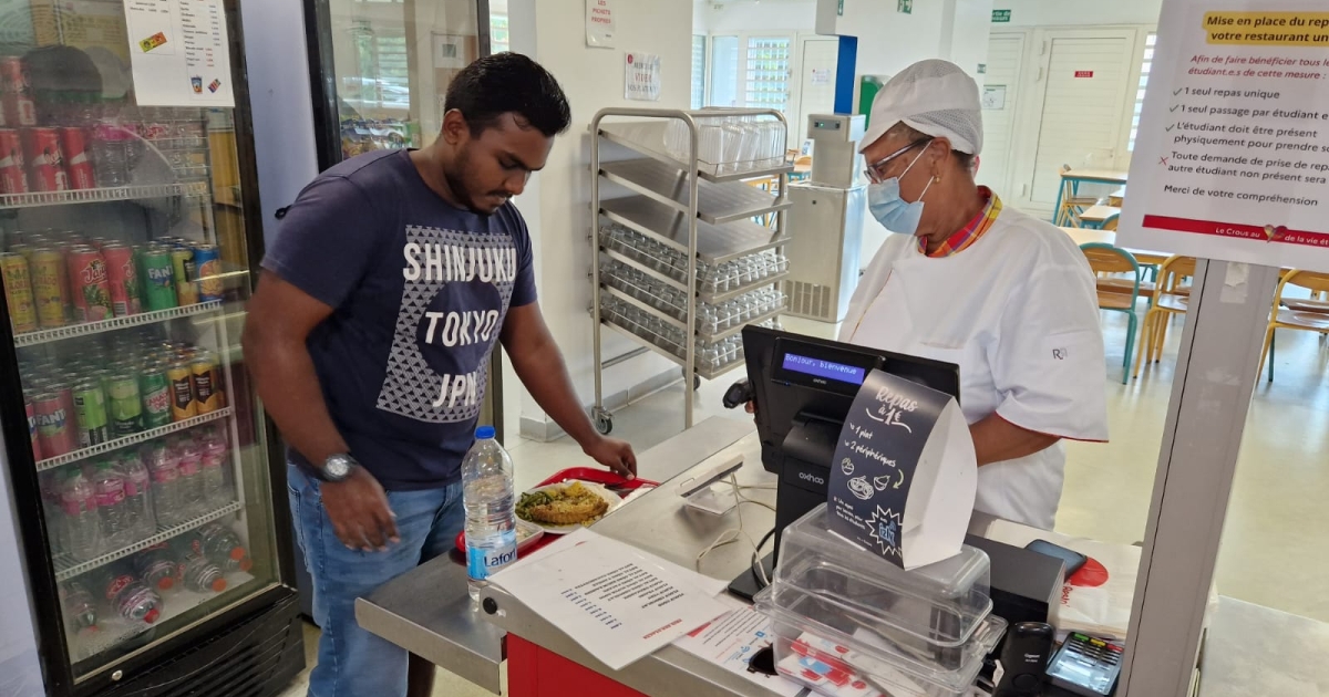     Campus de Fouillole : le repas à 1 euro du CROUS désormais généralisé à tous les étudiants

