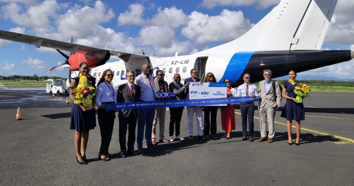     La LIAT inaugure la liaison entre Antigue et Pointe-à-Pitre

