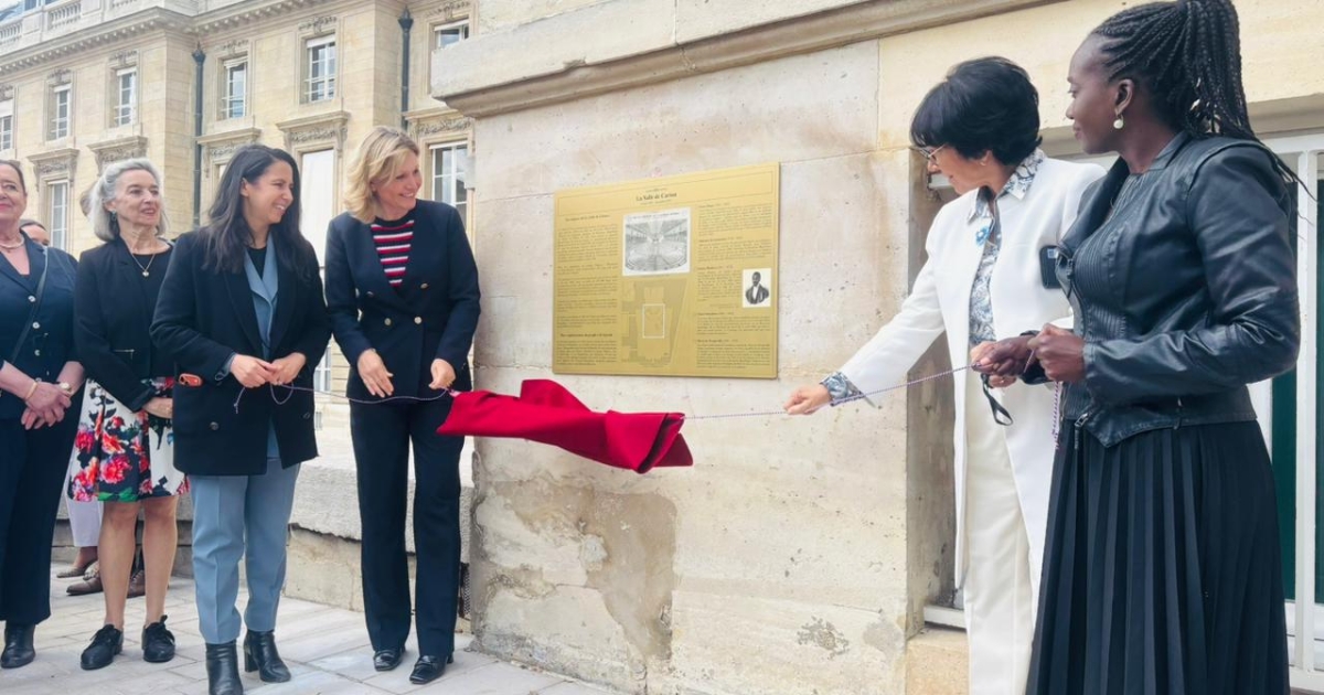     Assemblée nationale : des plaques commémoratives en hommage aux figures de l’abolition de l’esclavage

