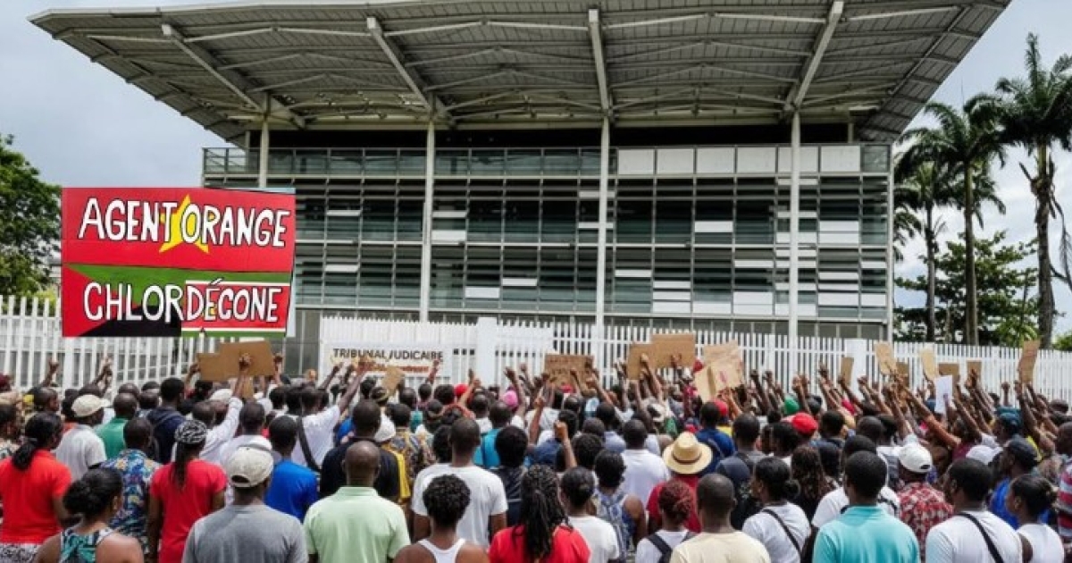     Chlordécone : Lyannaj Pou Dépolyé Matinik appelle à la manifestation devant le tribunal de Fort-de-France

