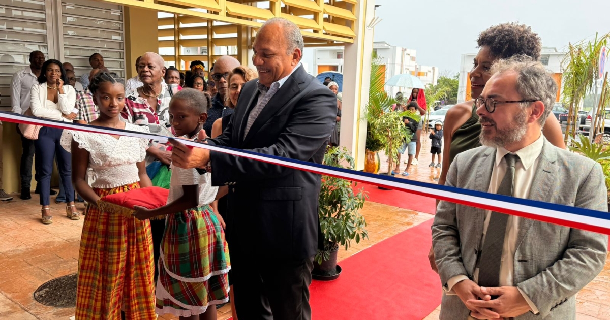     La nouvelle école de Pelletier conçue aux normes antisismiques a été inaugurée

