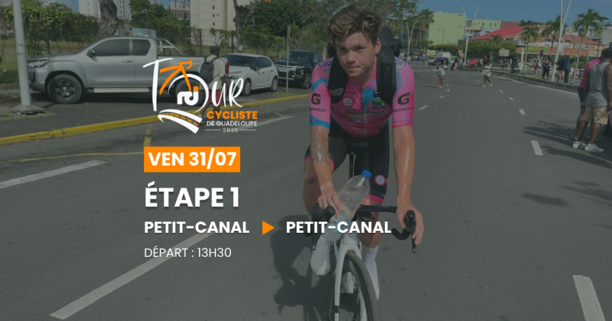 Tour cycliste international de Guadeloupe 2026 : contre-la-montre à Petit-Canal