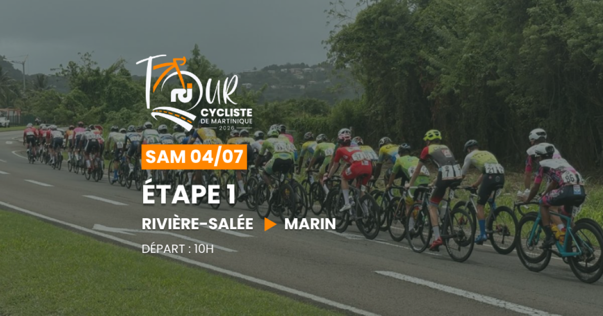     Tour cycliste de Martinique 2026, 1ère étape : Rivière-Salée / Marin

