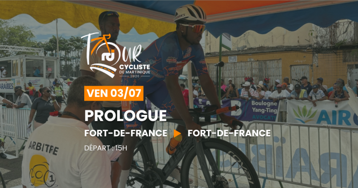 Tour cycliste de Martinique 2026, prologue : Fort-de-France