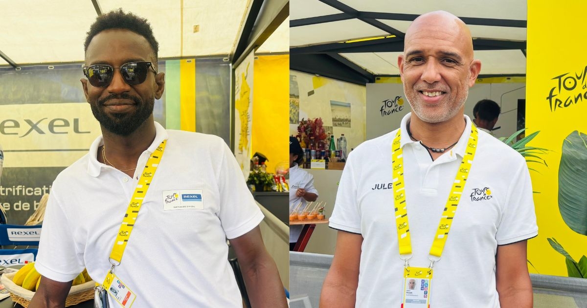     Tour de France 2026 : les anciens cyclistes Kevin Reza et Hervé Arcade portent les couleurs des Antilles

