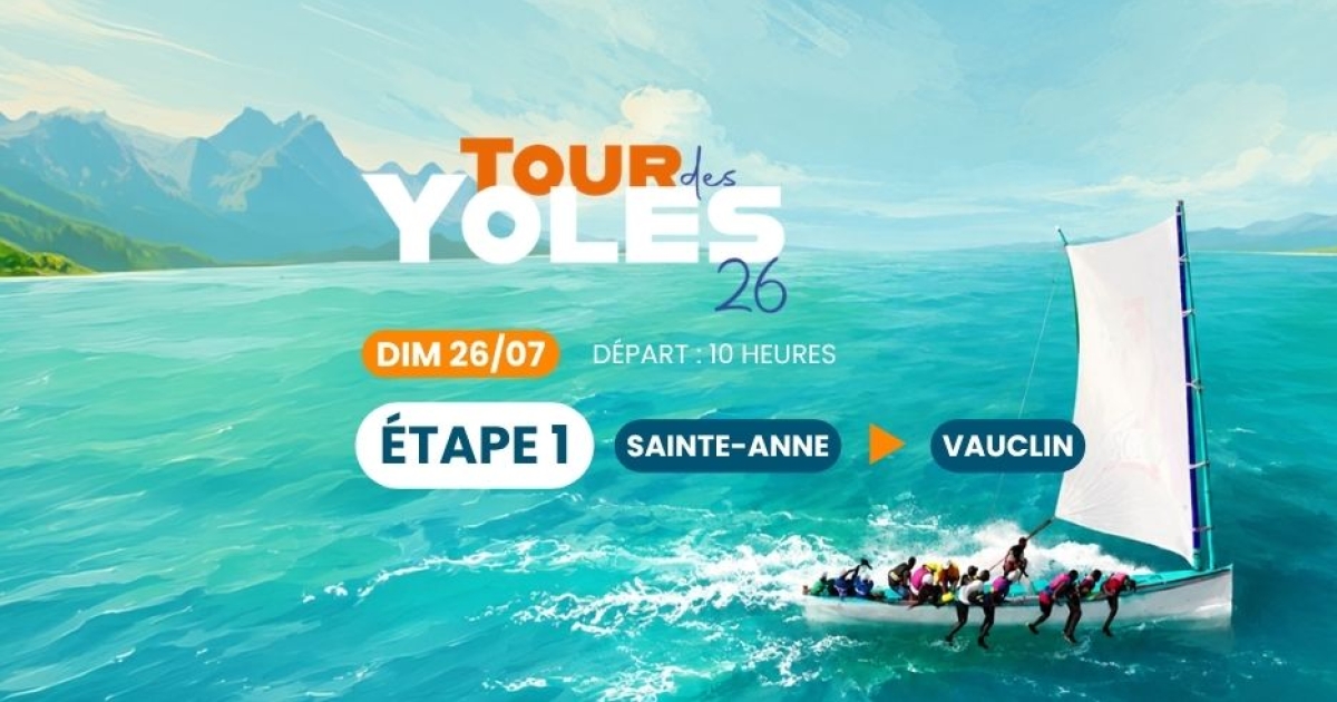 Tour des yoles 2026, 1ere étape : Sainte-Anne / Vauclin, le grand saut dans l'Atlantique