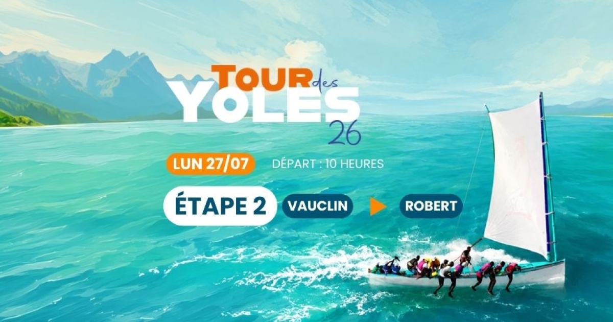 Tour des yoles 2026, 2e étape : Vauclin / François / Robert, un slalom technique