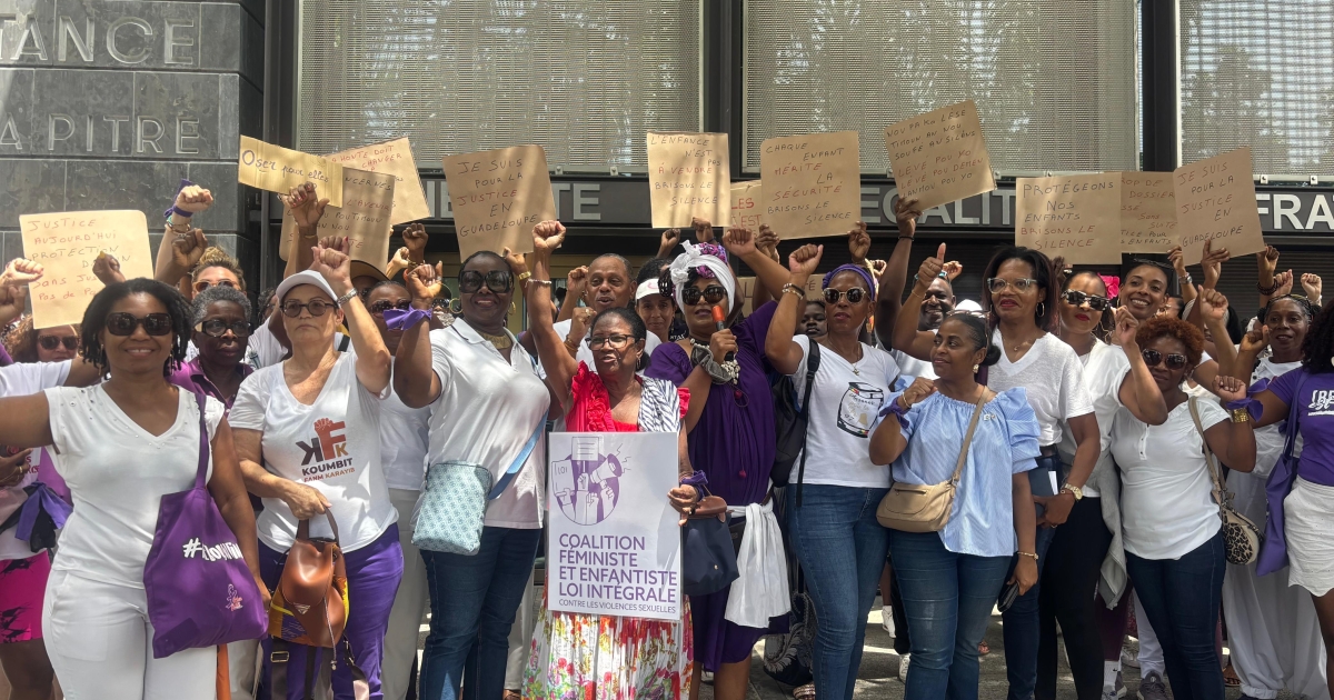     "Ansanm Pou La Paix 971" se mobilise contre les violences sexuelles et sexistes à Pointe-à-Pitre

