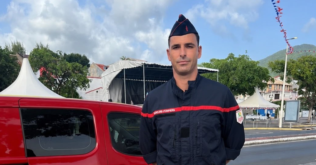     14 juillet : Mattias Girini, pompier de Guadeloupe, honoré à Basse-Terre après un sauvetage héroïque

