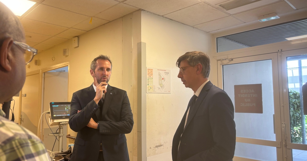     Urgences du CHBT : l'ARS en visite de terrain au sein du service aux côtés des équipes à Basse-Terre

