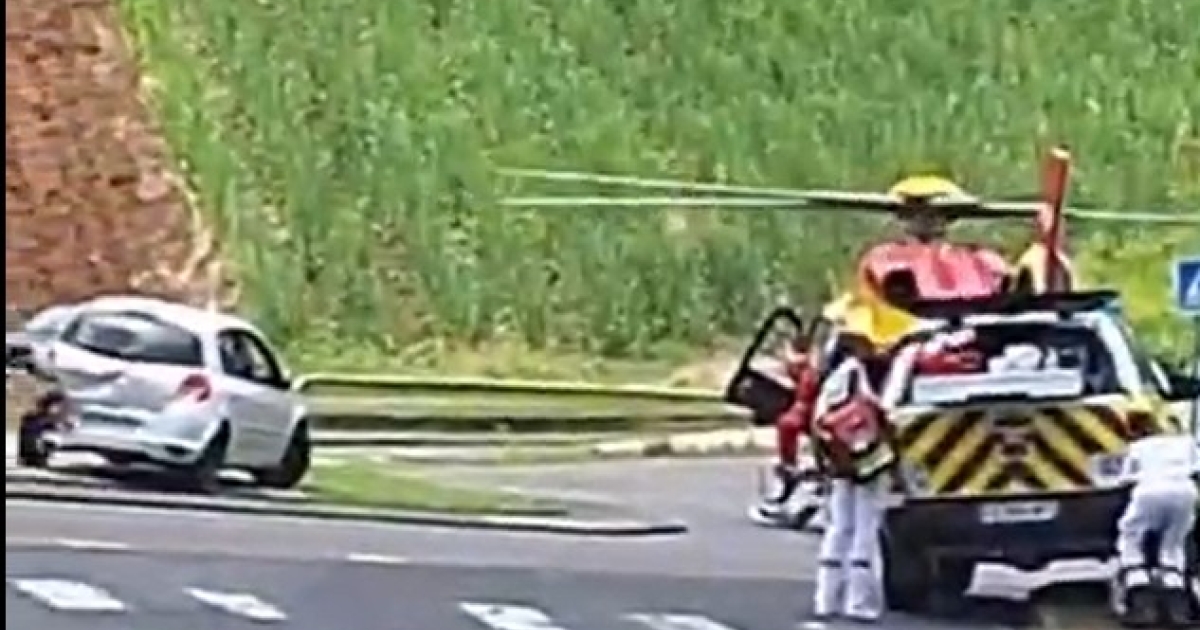     Une septuagénaire et un enfant de 3 ans parmi les quatre blessés d'un accident à Trinité

