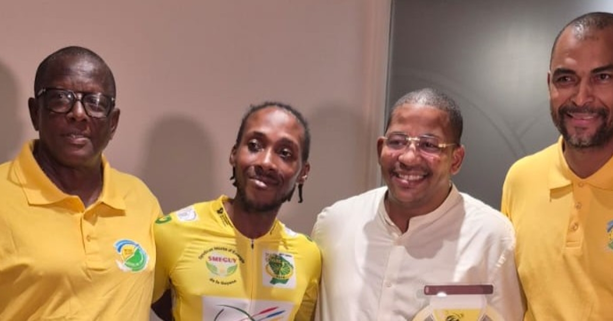     « Un soulagement et du réconfort », Damien Urcel de retour en Guadeloupe après sa victoire au Tour de Guyane


